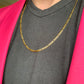 Figaro Chain | 3mm | 18k Gold Plated