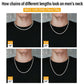 Wholesale Hip Hop Chains 925 Sterling Silver Tennis Chain With Iced Out CZ Diamond For Hip Hop Jewelry