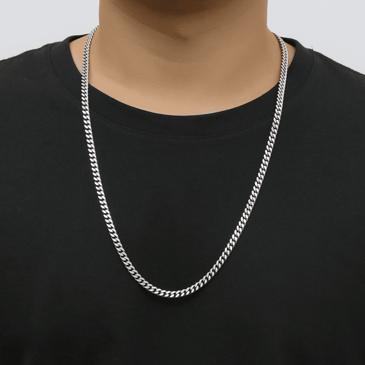 5mm | Stainless Steel | Miami Cuban Link | 18k Gold Plated