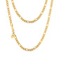 Figaro Chain | 5mm | 18k Gold Plating