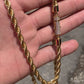 Rope chain 6mm 22in